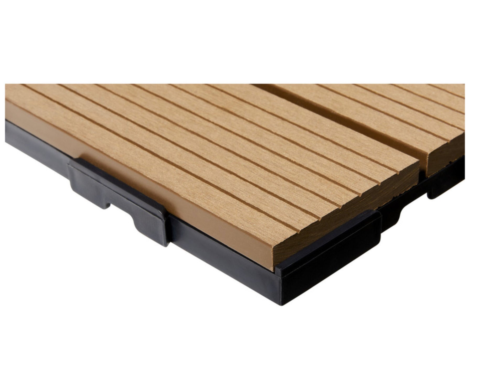 EZ Base Tiles Teak - 6 Pack
